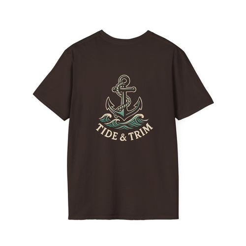 Anchor Logo T-Shirt — Tide & Trim Nautical Graphic Tee
