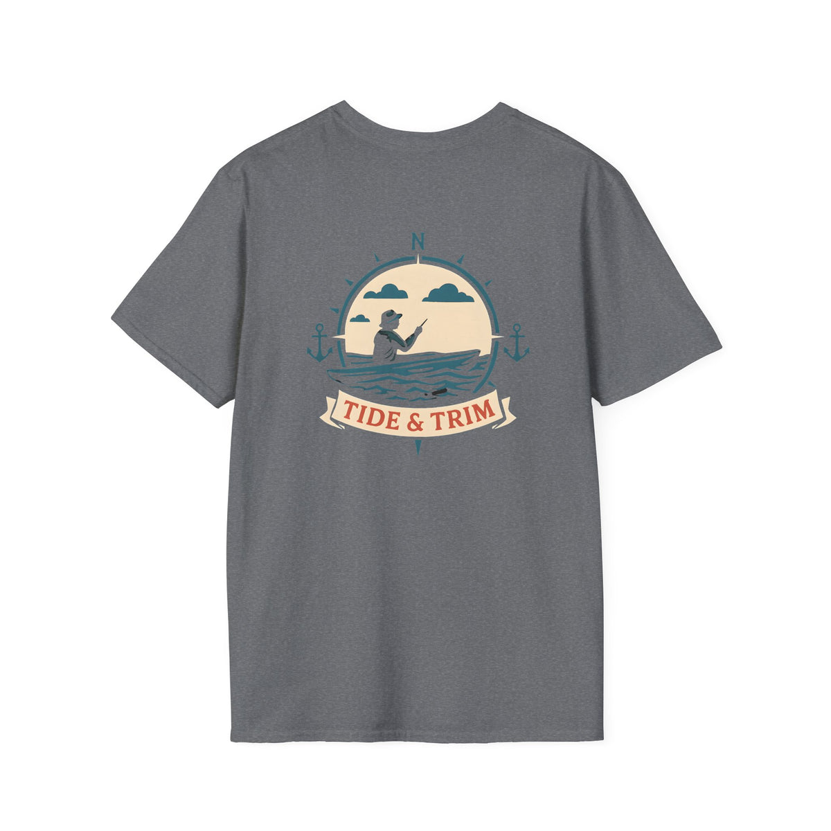 Fishing Graphic T-Shirt — Nautical Going Fishing Shirt