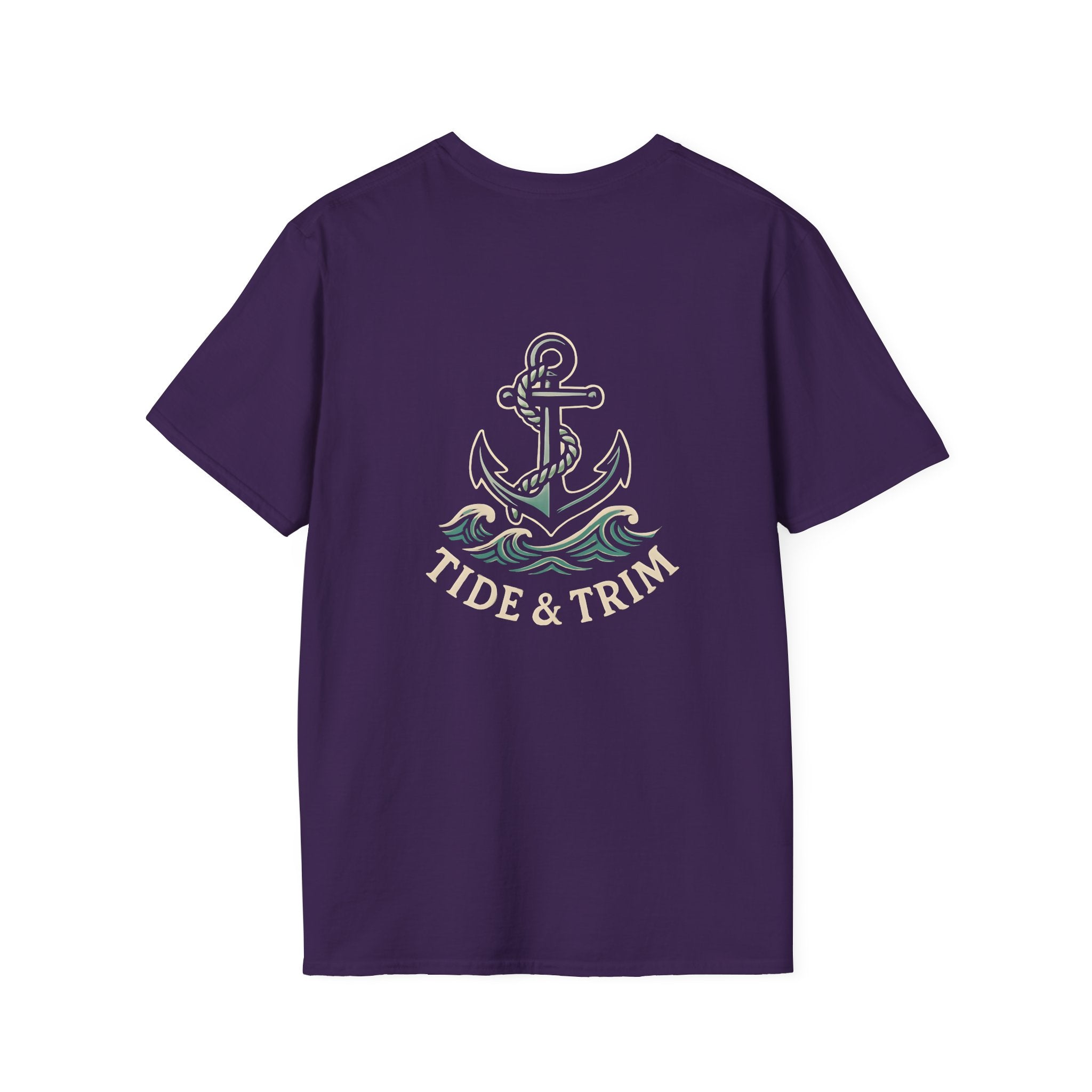Anchor Logo T-Shirt — Tide & Trim Nautical Graphic Tee
