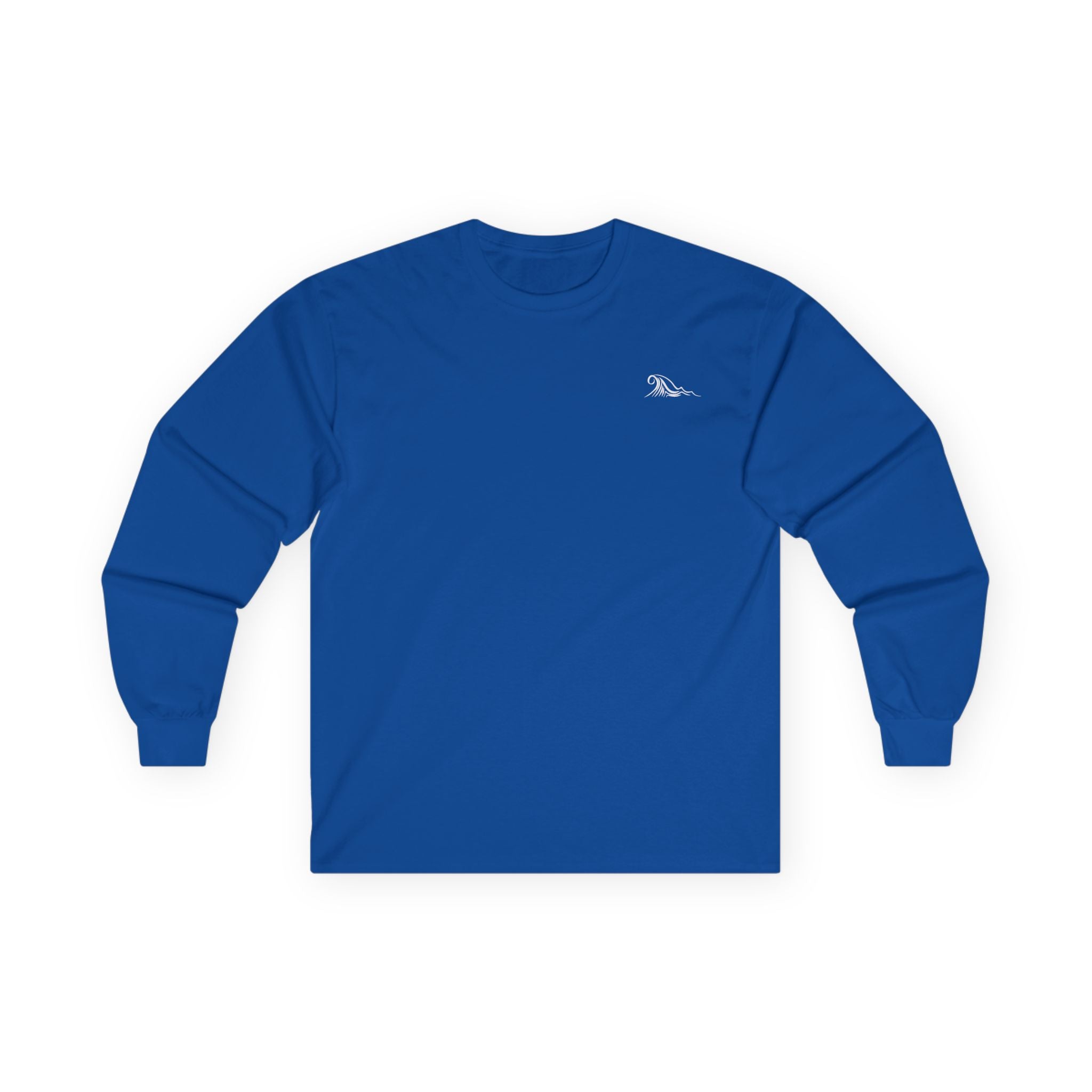 Nautical Eagle Fishing Long Sleeve Tee