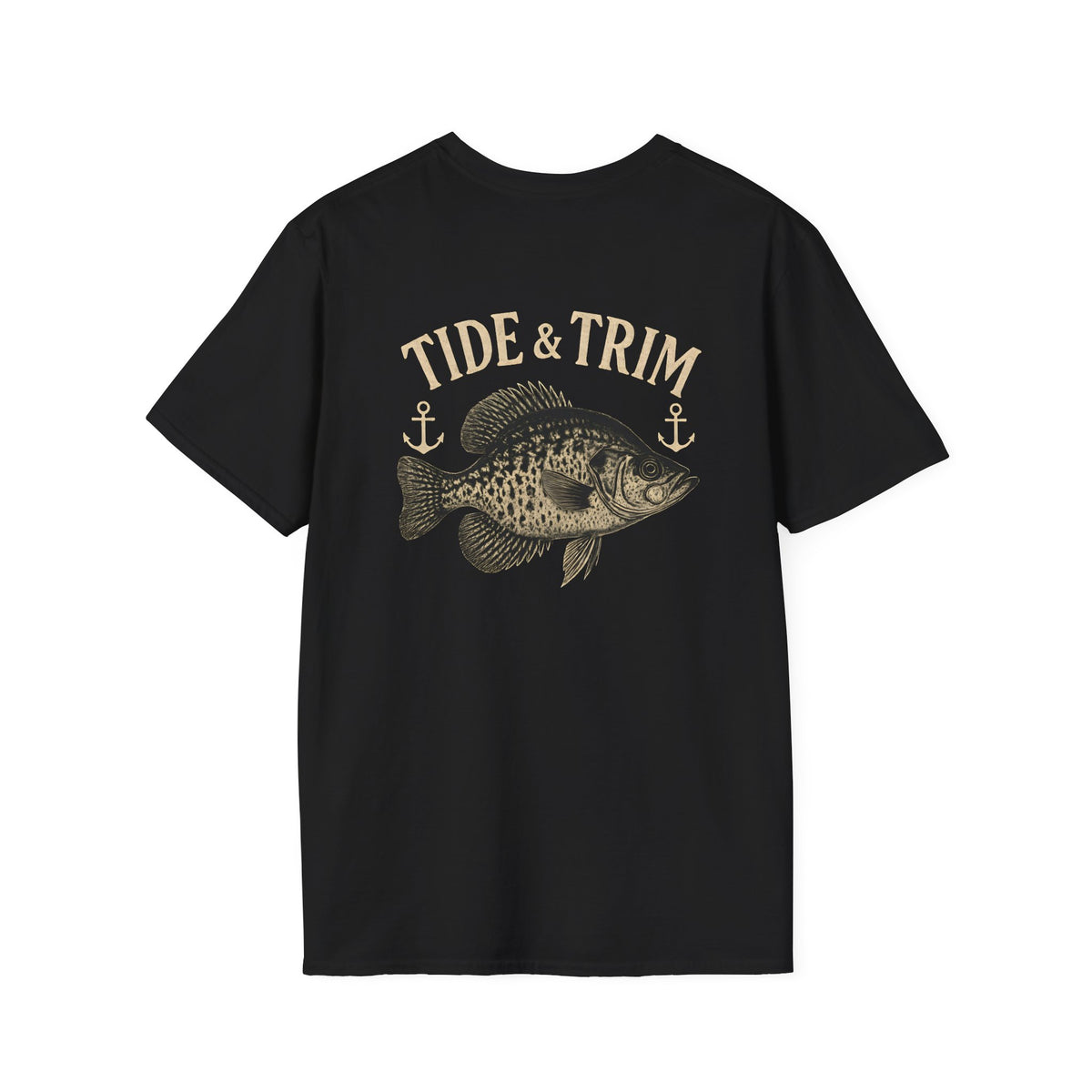 Crappie Fishing T-Shirt – Tide & Trim Sac-a-Lait  Angler