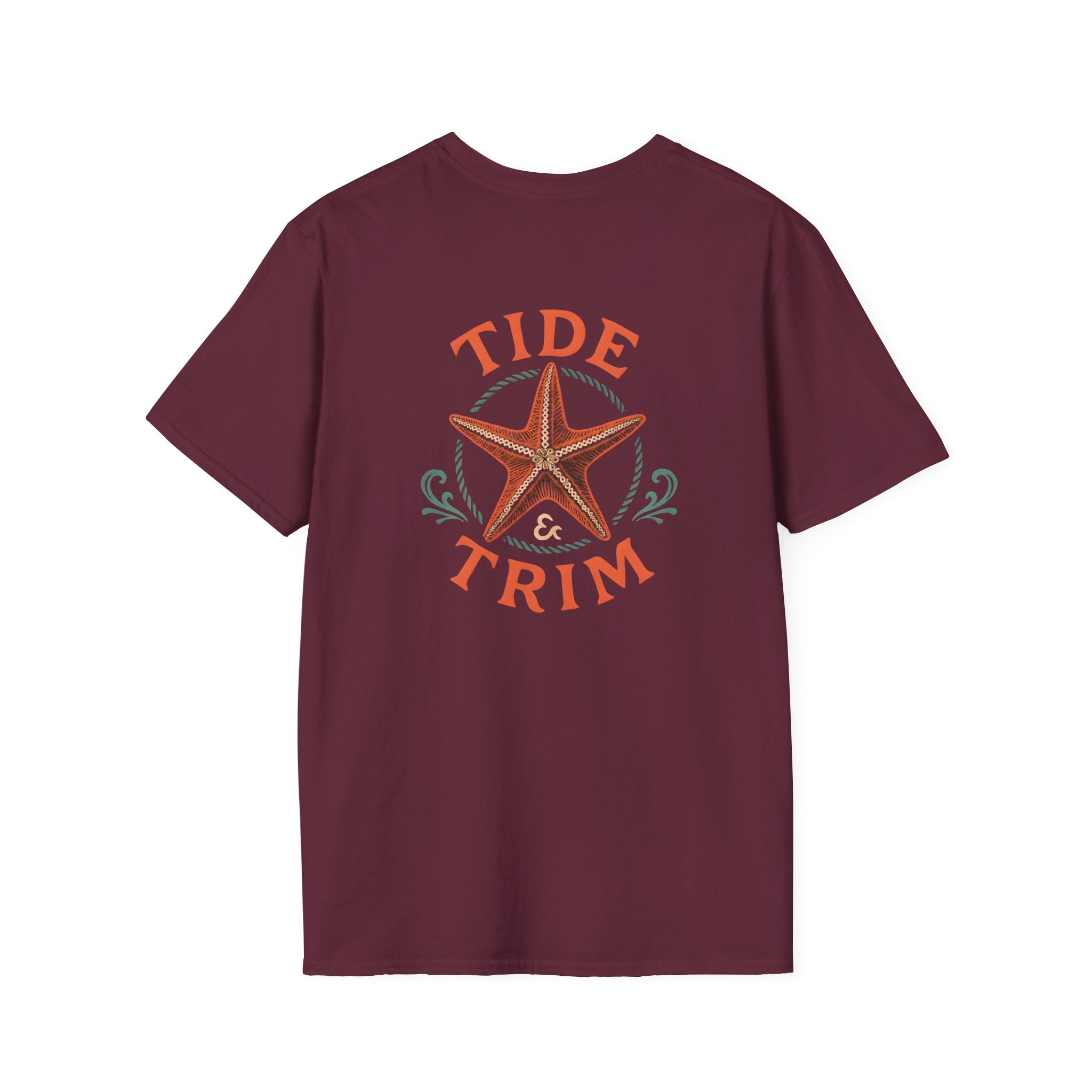 Starfish Beach Tee — Nautical Coastal Vibes T-Shirt