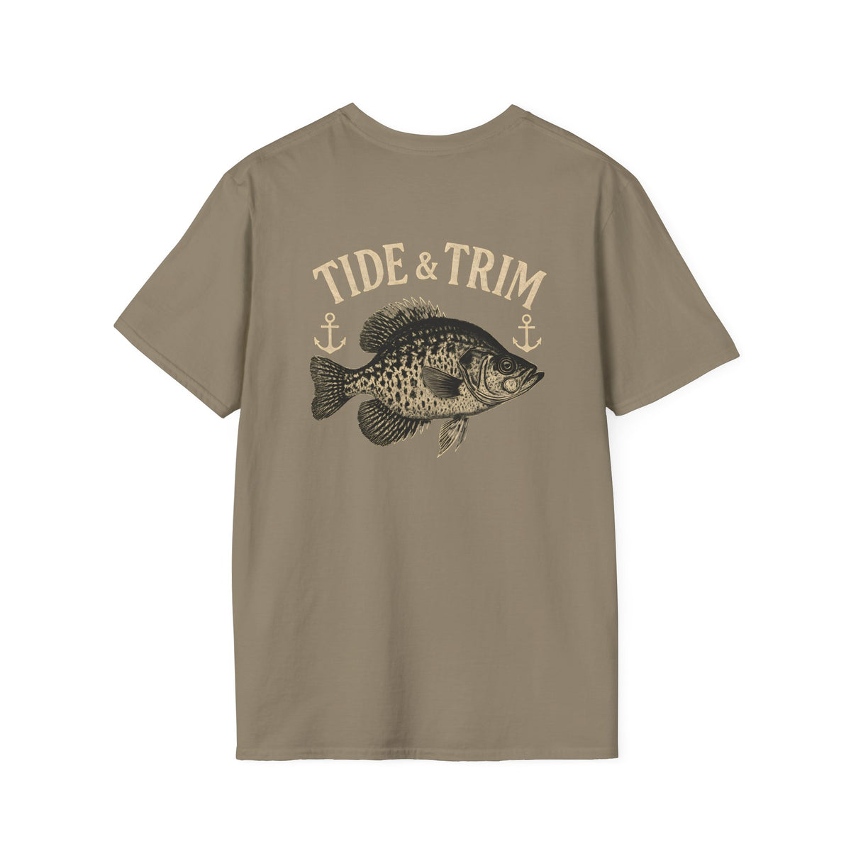 Crappie Fishing T-Shirt – Tide & Trim Sac-a-Lait  Angler