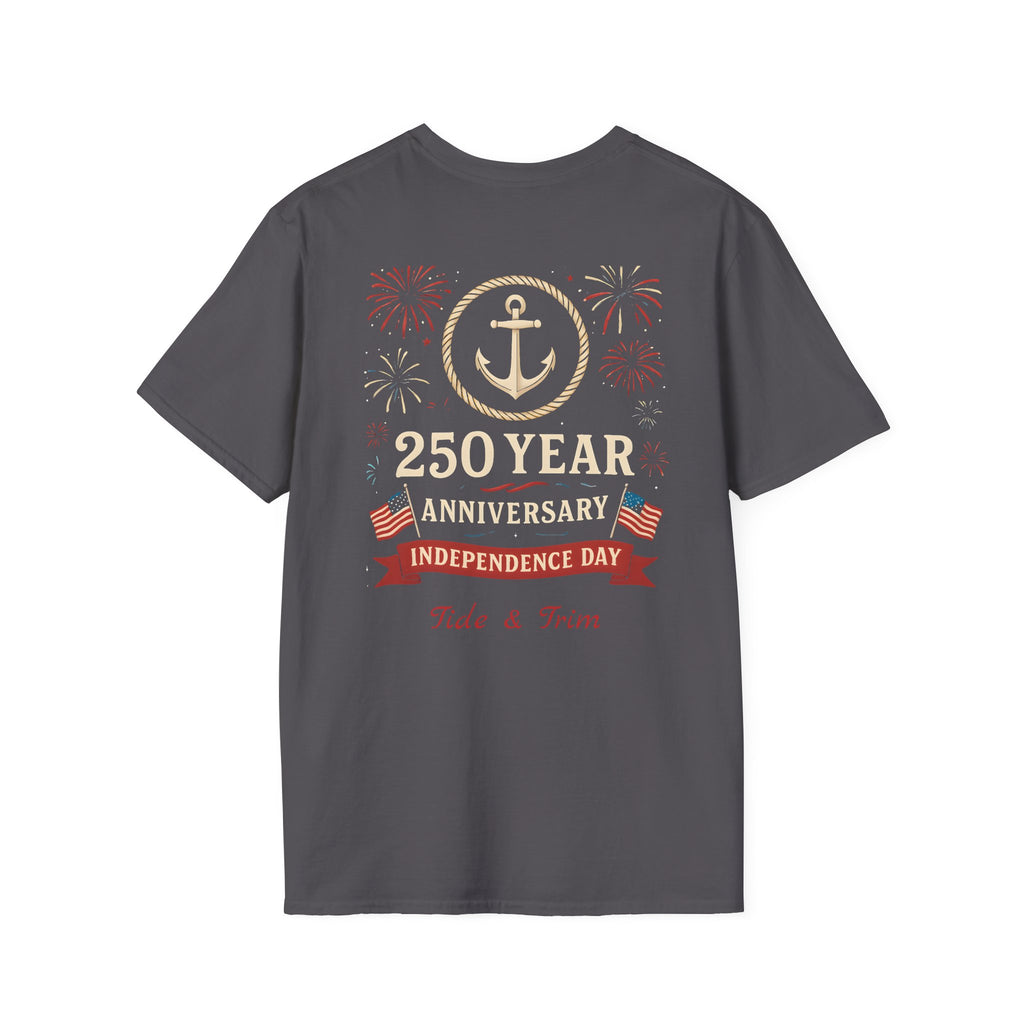 250 Year Anniversary T-Shirt — Nautical Anchor