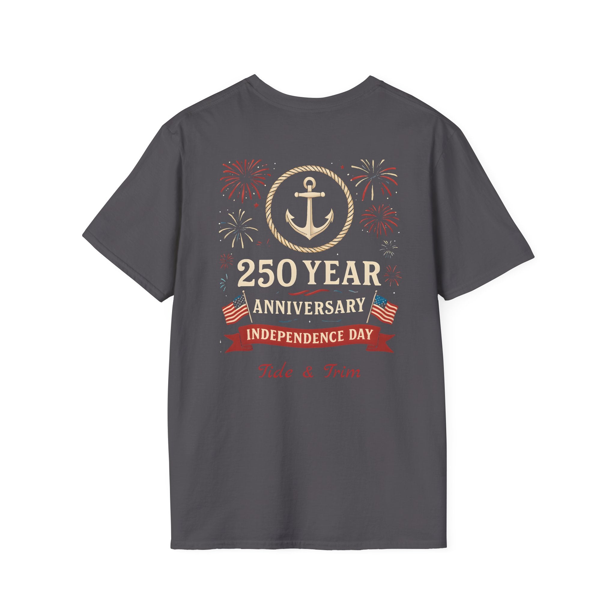 250 Year Anniversary T-Shirt — Nautical Anchor