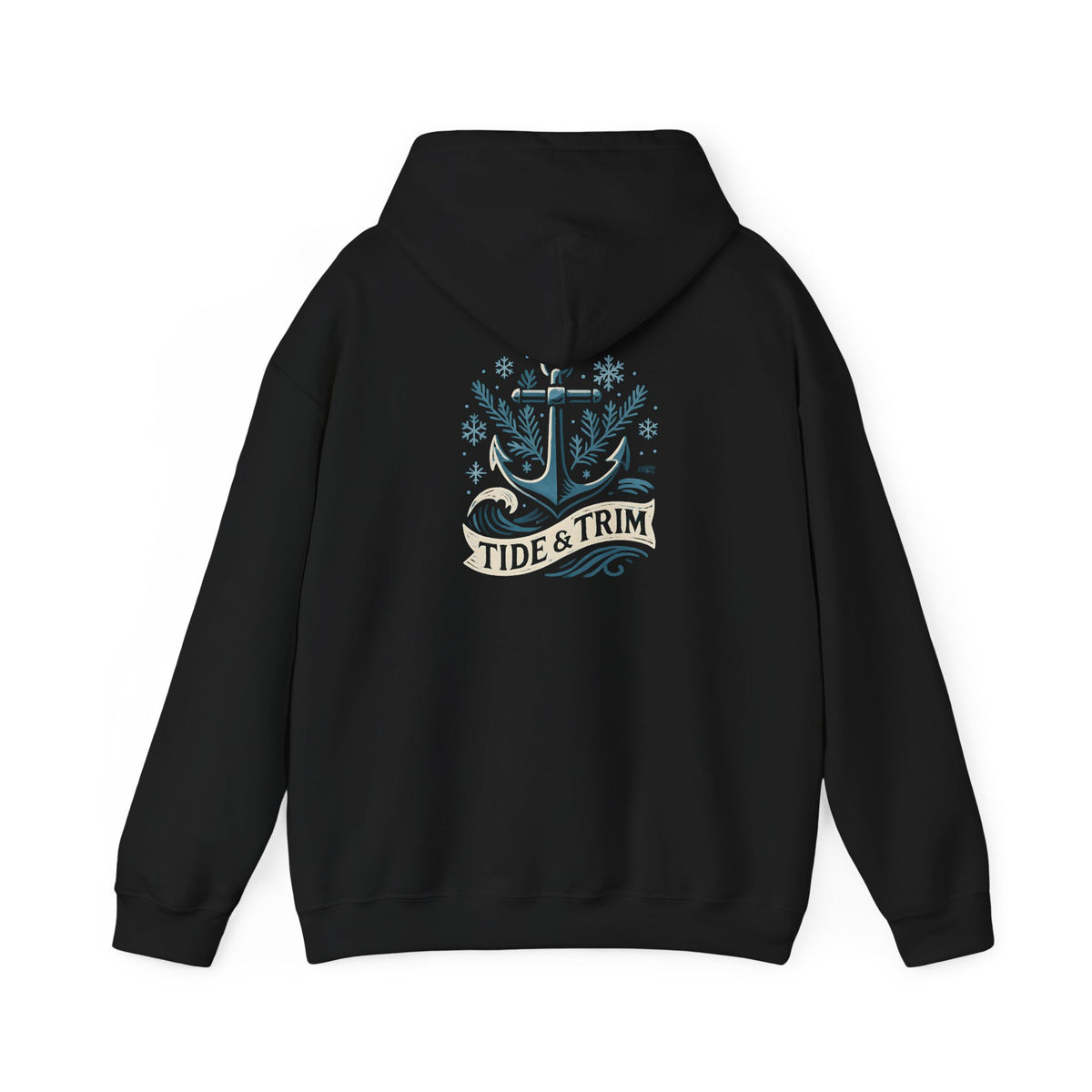 Nautical Winter Anchor  Hoodie – Tide & Trim