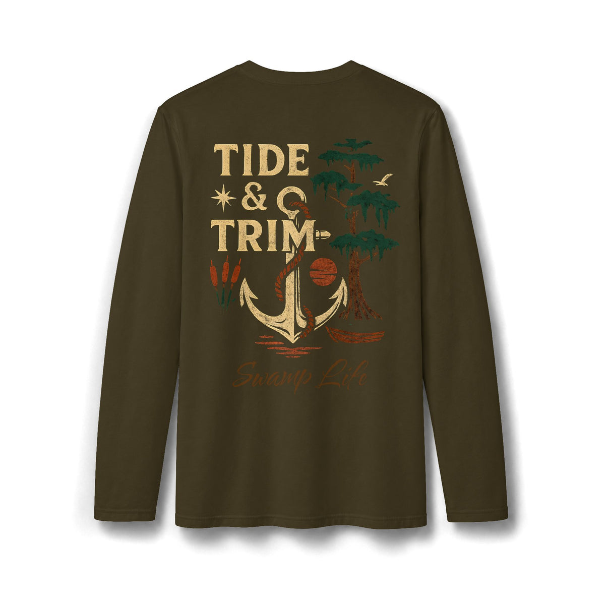 Tide & Trim Swamp Life Long Sleeve T-Shirt