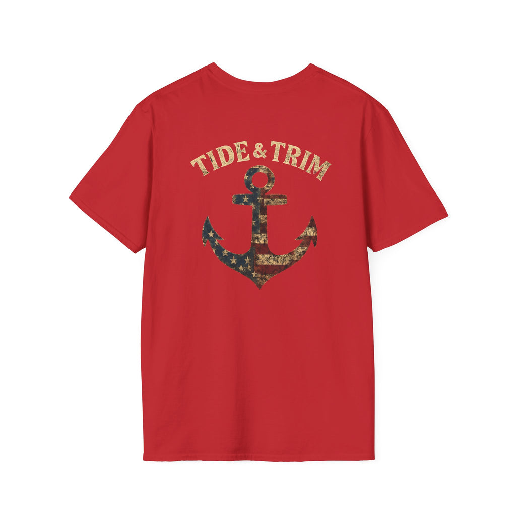 American Flag Anchor T-Shirt
