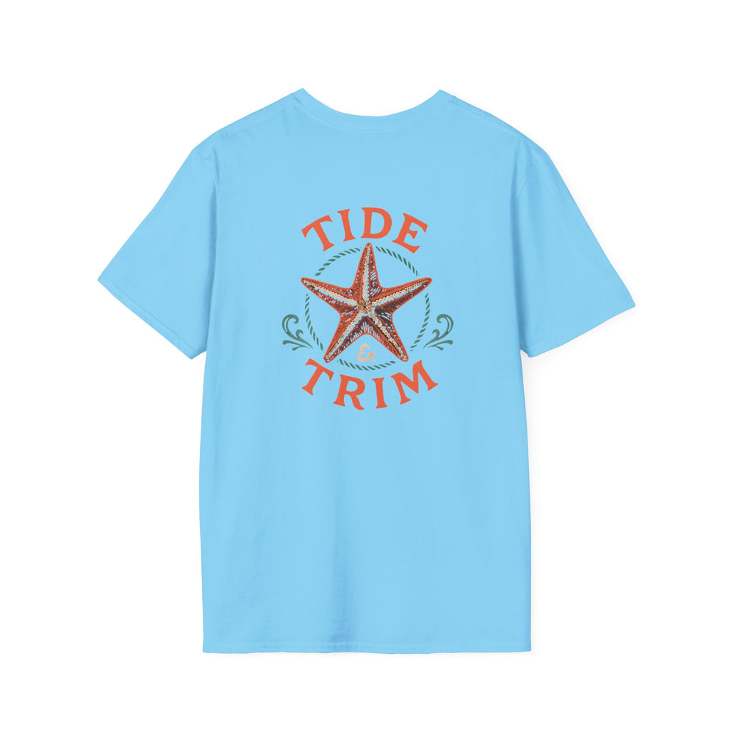 Starfish Beach Tee — Nautical Coastal Vibes T-Shirt
