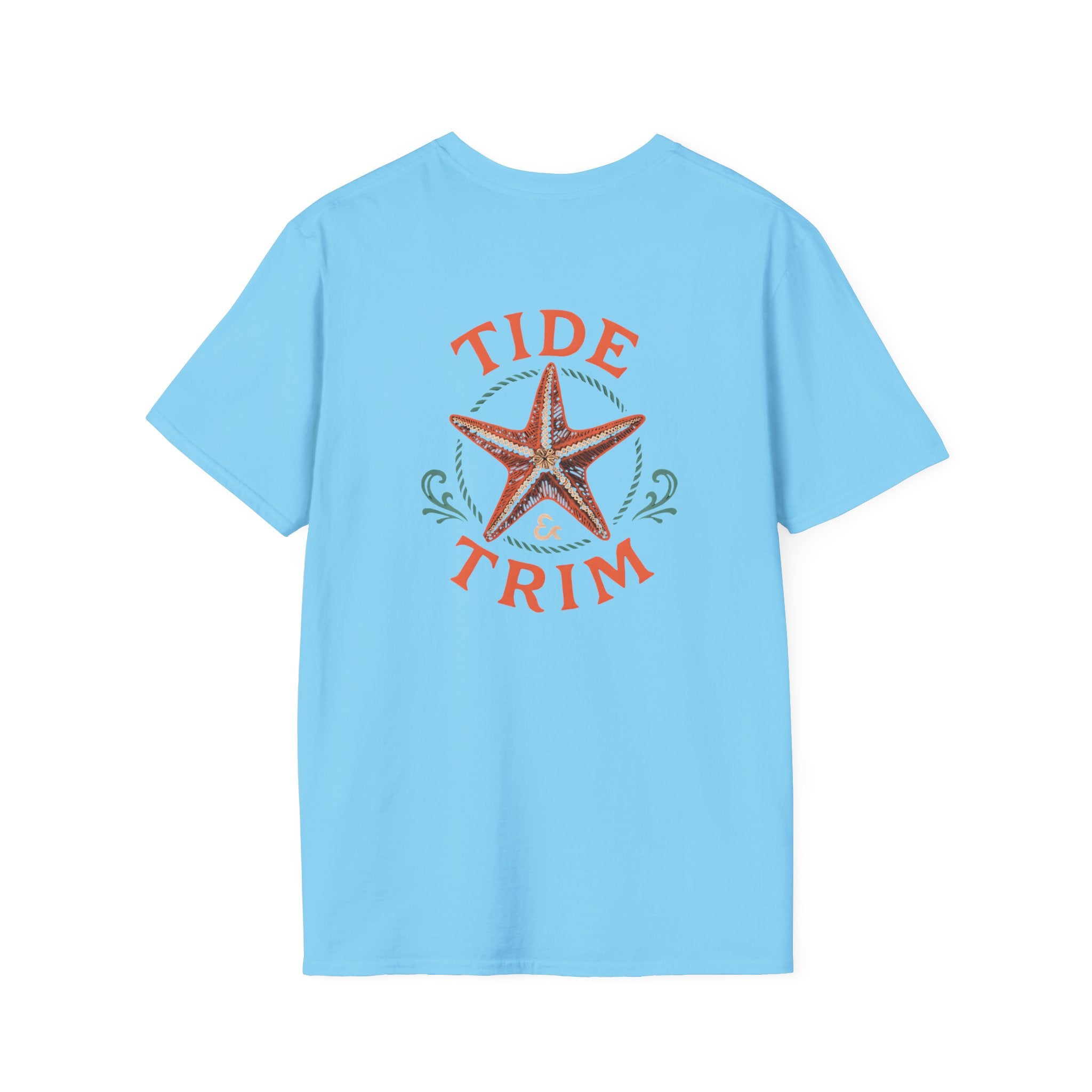 Starfish Beach Tee — Nautical Coastal Vibes T-Shirt