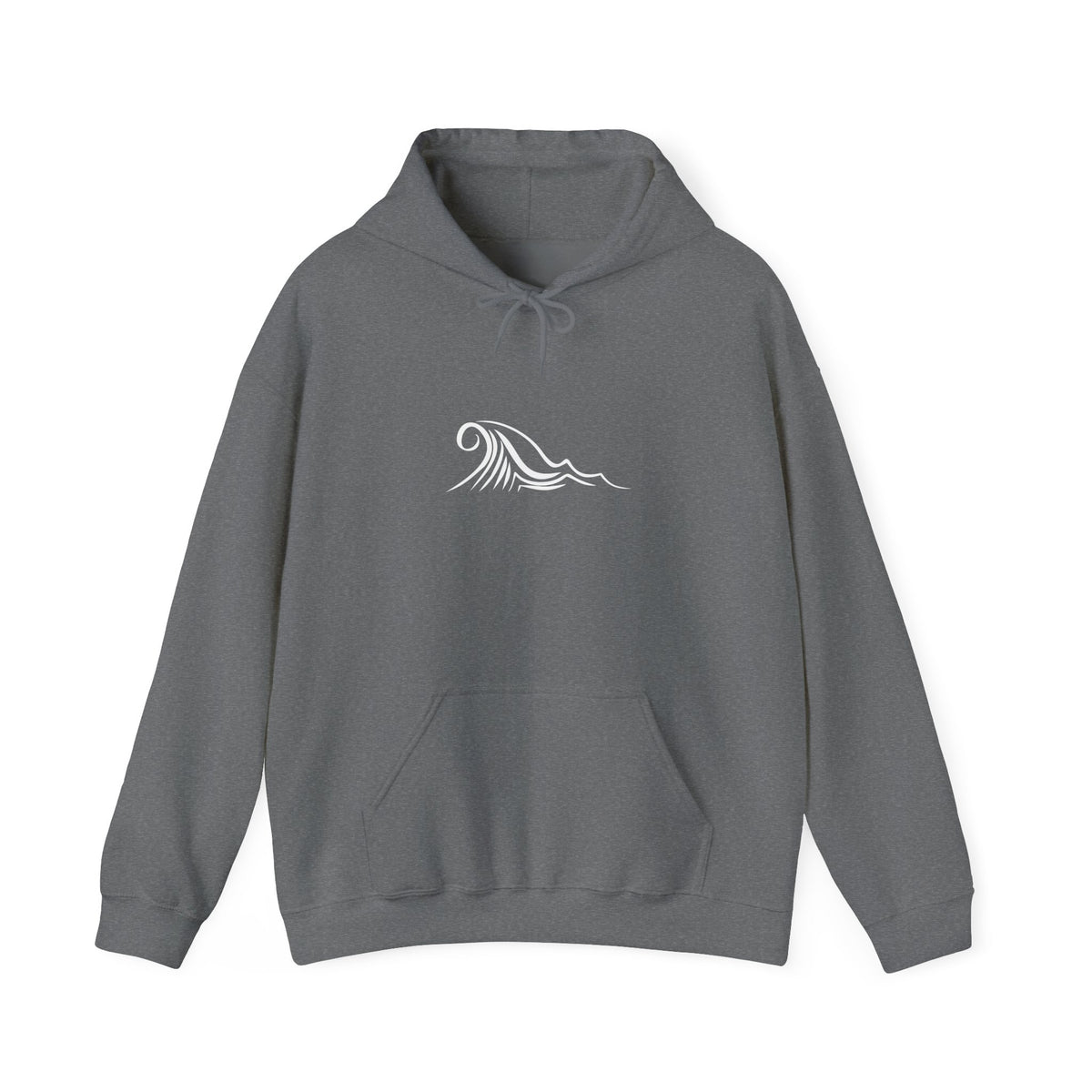 Tide & Trim Anchor Hoodie — Nautical Wave Pullover for Ocean Lovers