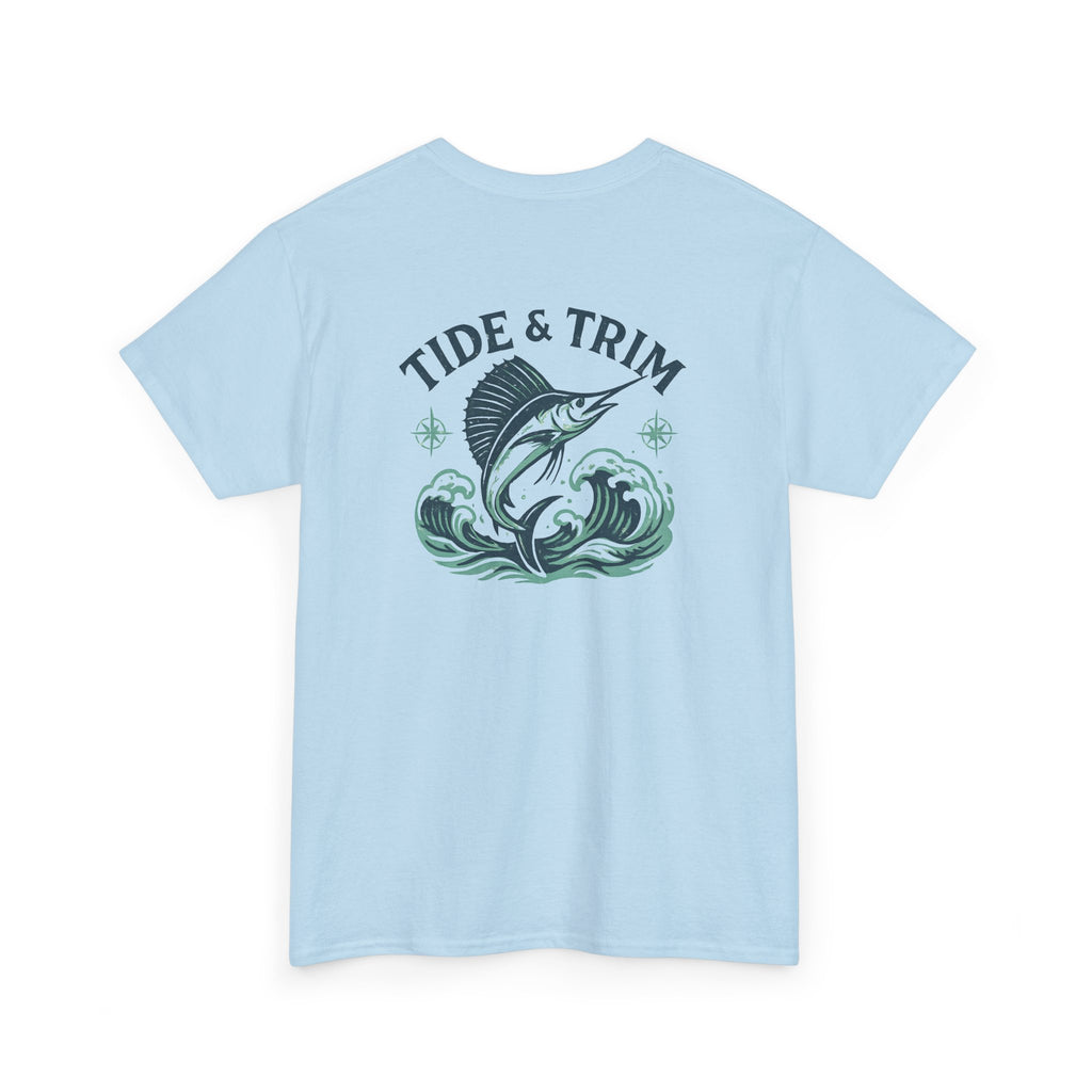 Marlin Wave T-Shirt — Graphic Fishing Tee