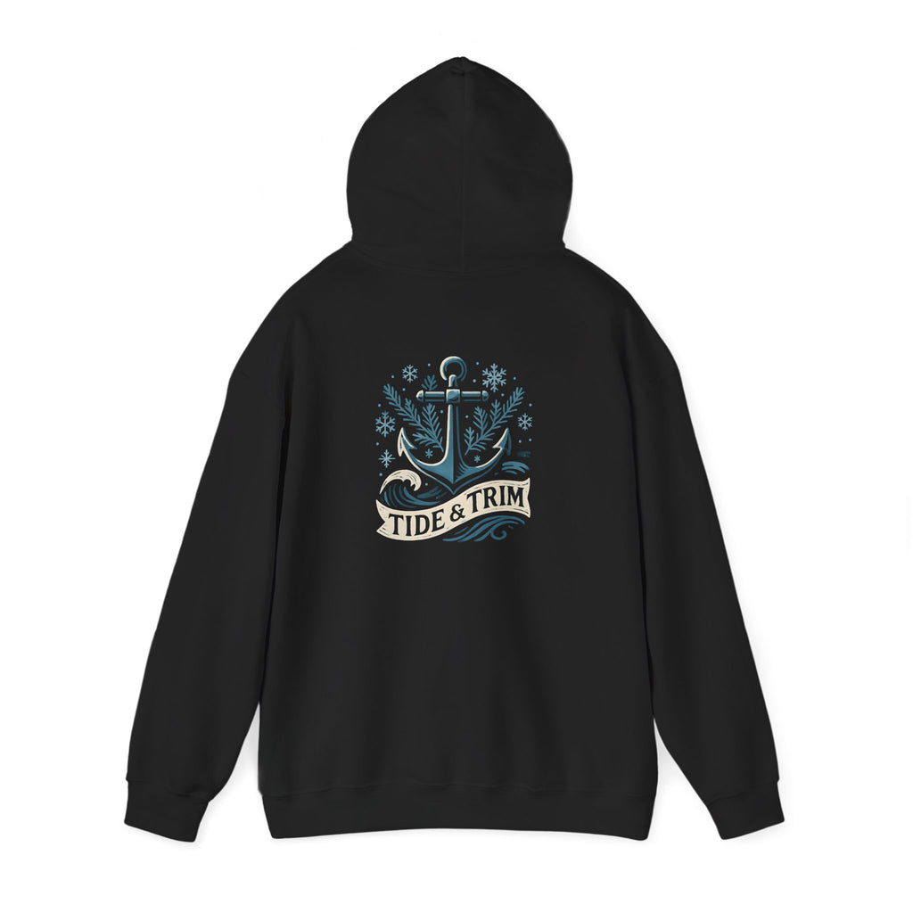 Nautical Winter Anchor  Hoodie – Tide & Trim