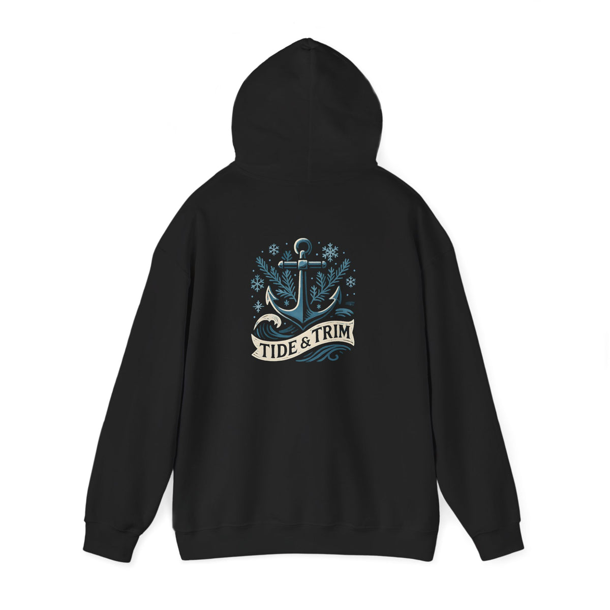 Nautical Winter Anchor  Hoodie – Tide & Trim