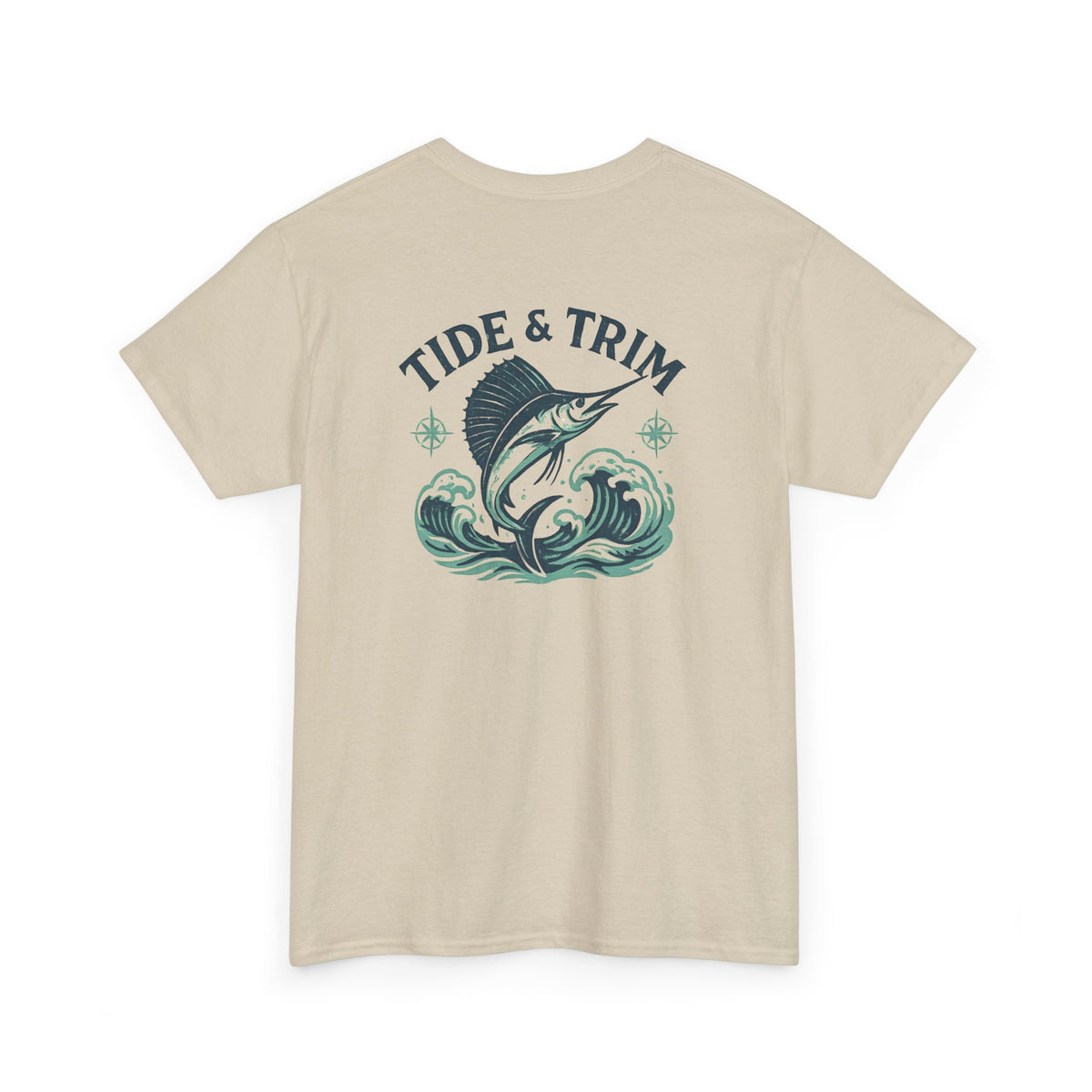 Marlin Wave T-Shirt — Graphic Fishing Tee