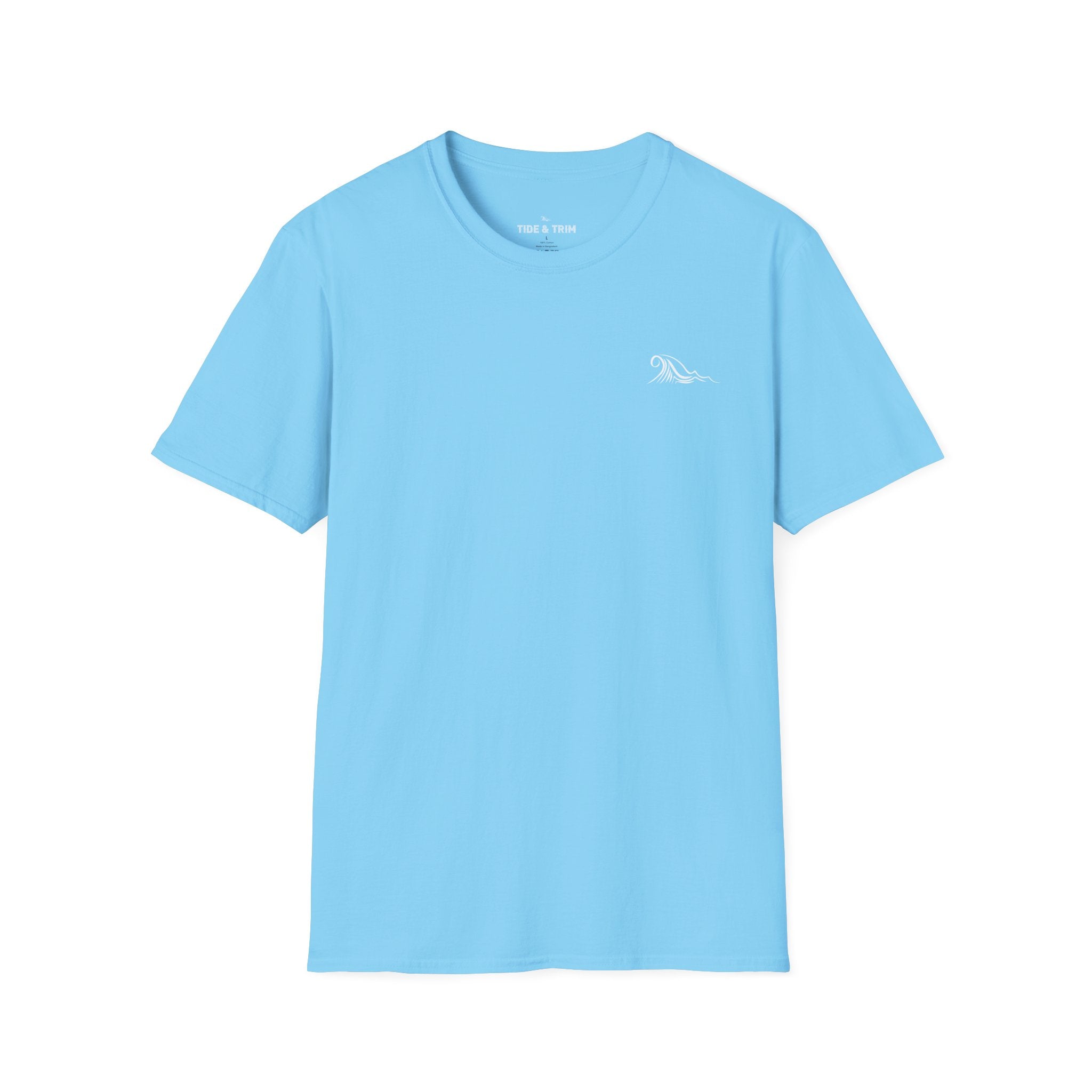 Lighthouse Sailboat Beach T-Shirt — Coastal Graphic Tee