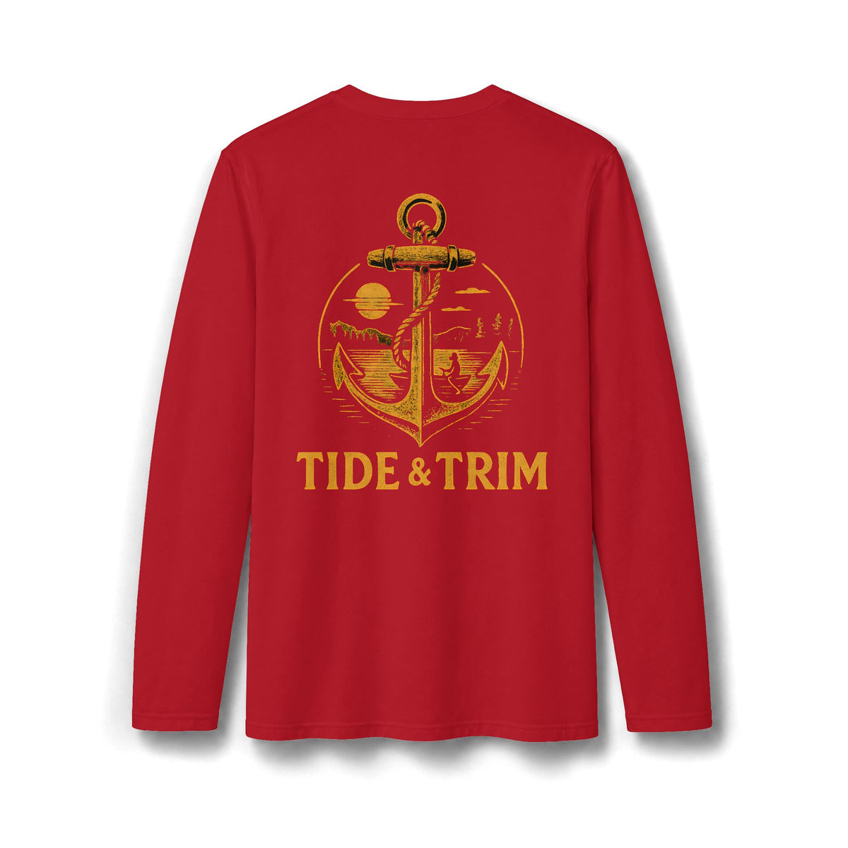 Tide & Trim golden Swamp Long Sleeve T-Shirt