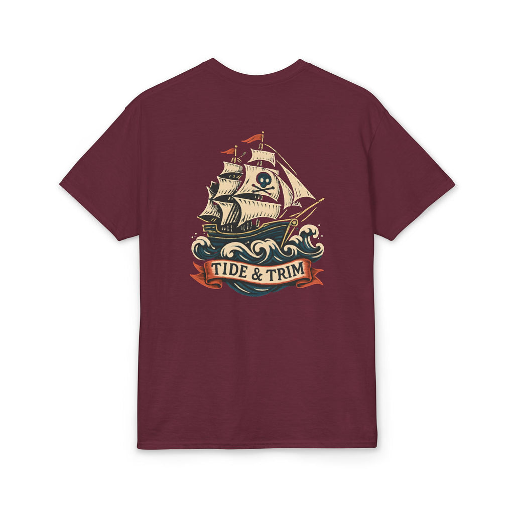 Vintage Nautical Pirate Ship T-Shirt
