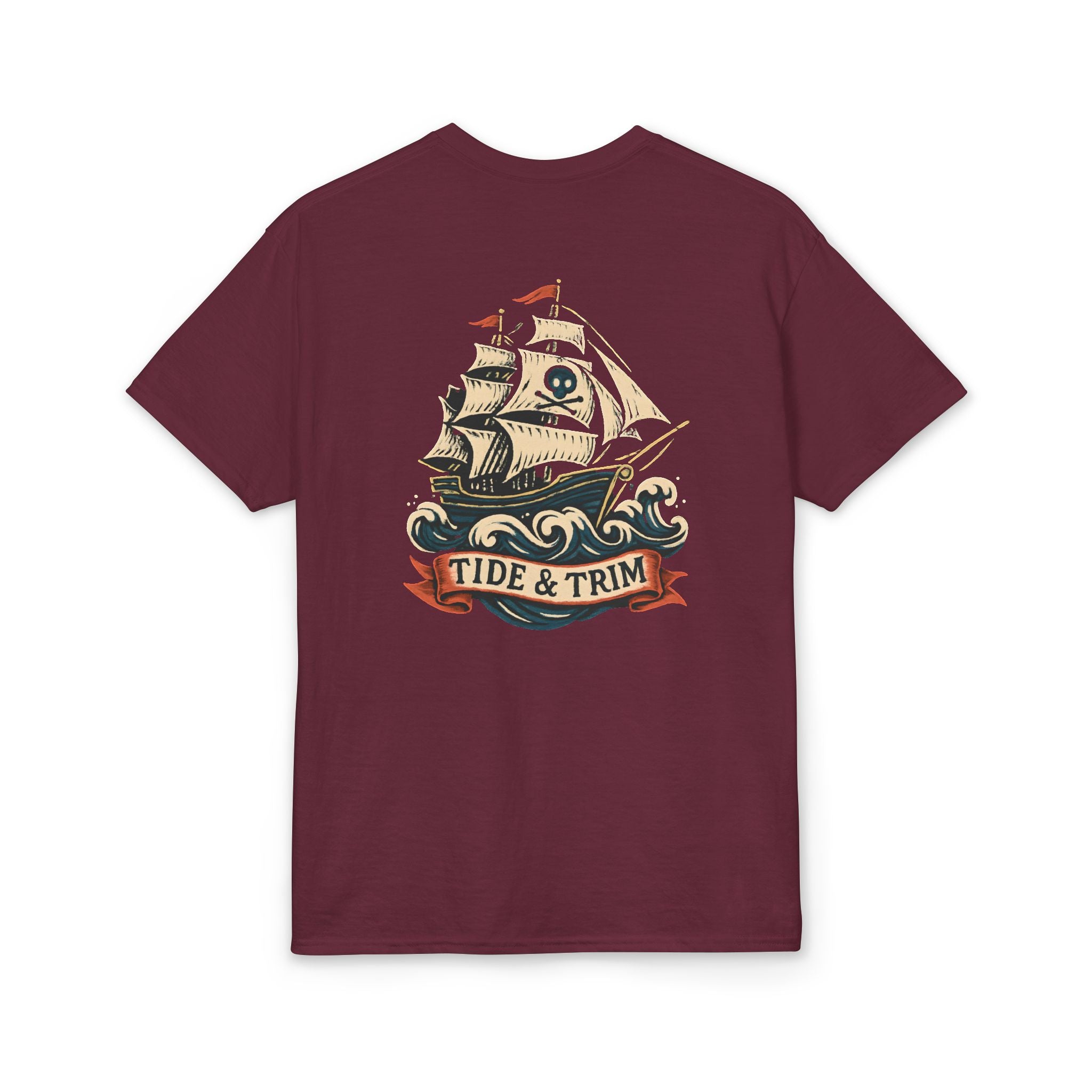 Vintage Nautical Pirate Ship T-Shirt