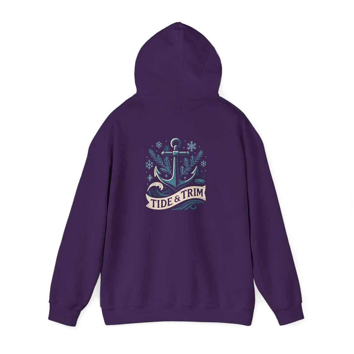 Nautical Winter Anchor  Hoodie – Tide & Trim