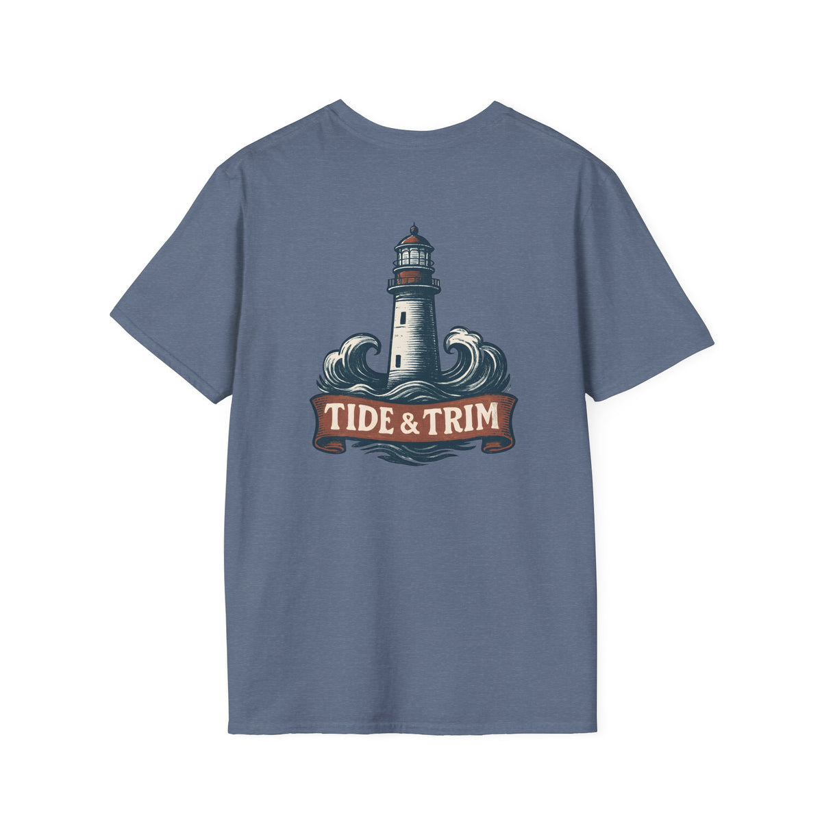 Tide & Trim Lighthouse T-Shirt — Coastal Graphic Tee